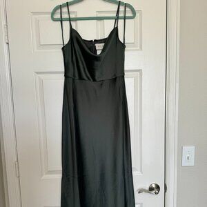 Satin Maxi Dress